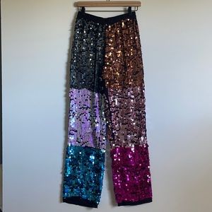 NWT Nasty Gal Sequins pants